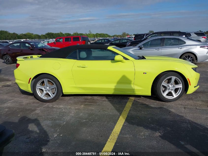 2021 CHEVROLET CAMARO LS/LT - 1G1FB3DS4M0103163
