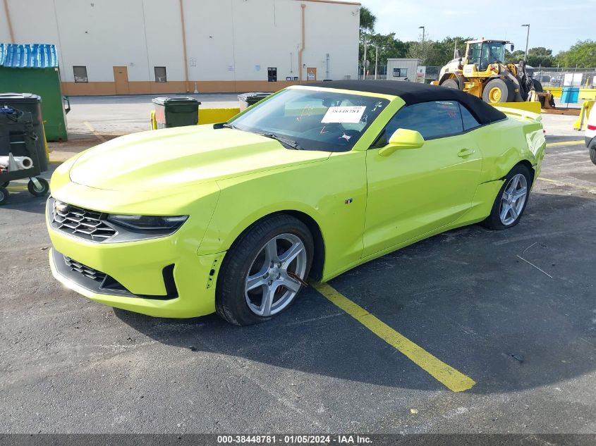 2021 CHEVROLET CAMARO LS/LT - 1G1FB3DS4M0103163