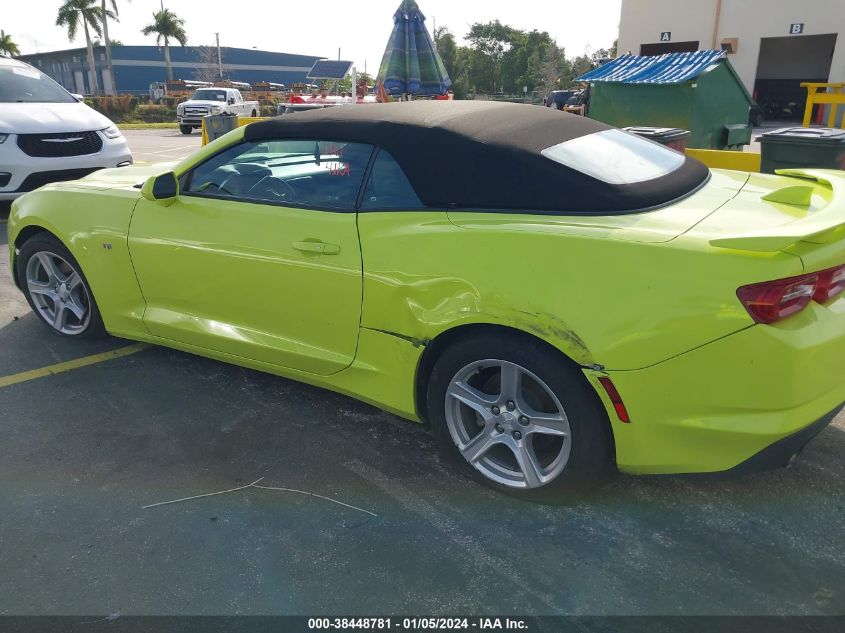 2021 CHEVROLET CAMARO LS/LT - 1G1FB3DS4M0103163