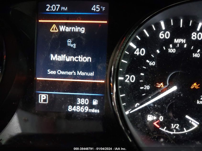 2019 NISSAN ROGUE SV - 5N1AT2MT1KC754839