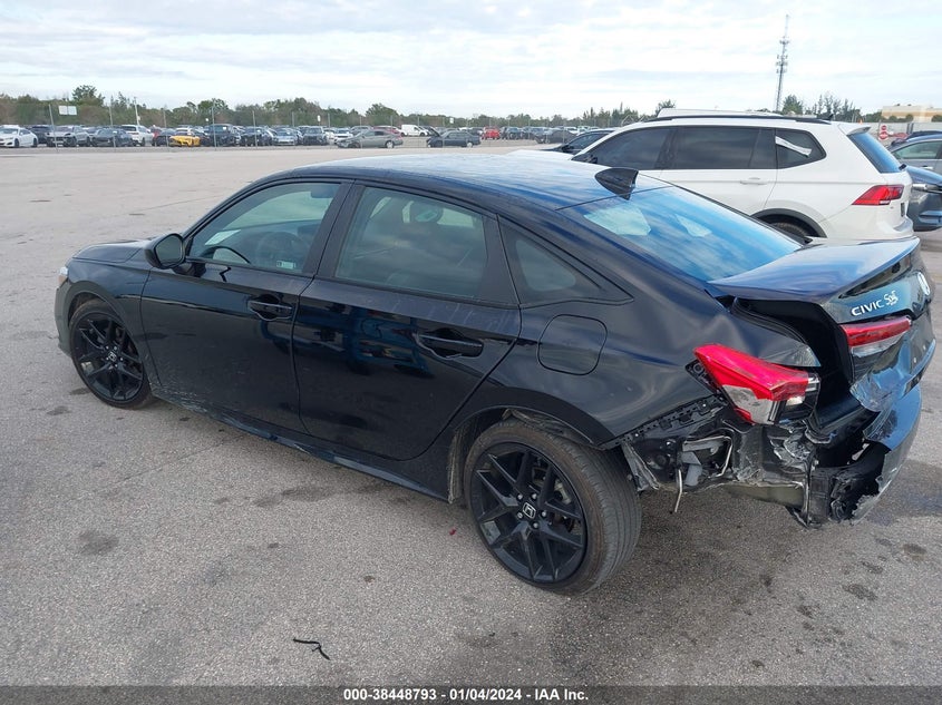 VIN 2HGFE2F53PH530156 2023 HONDA CIVIC SPORT