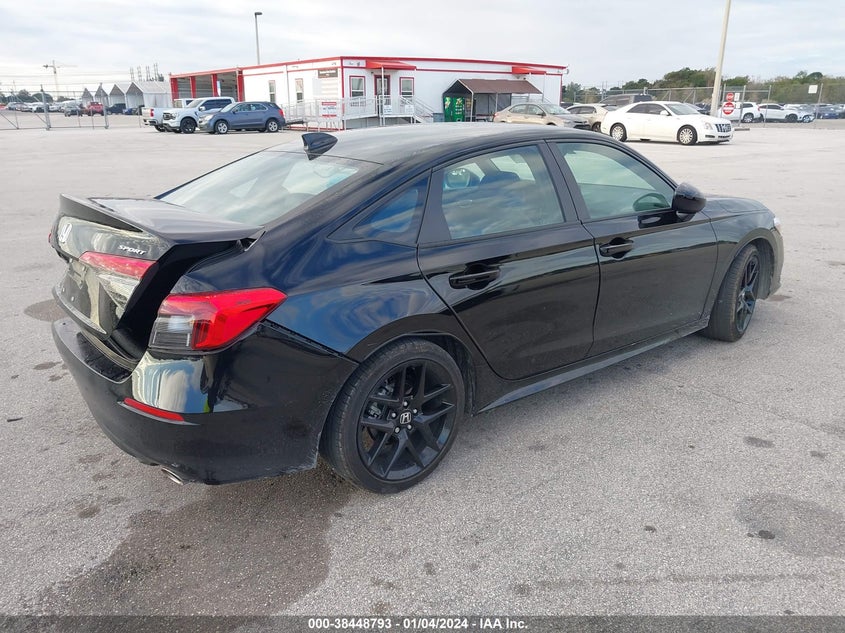 VIN 2HGFE2F53PH530156 2023 HONDA CIVIC SPORT