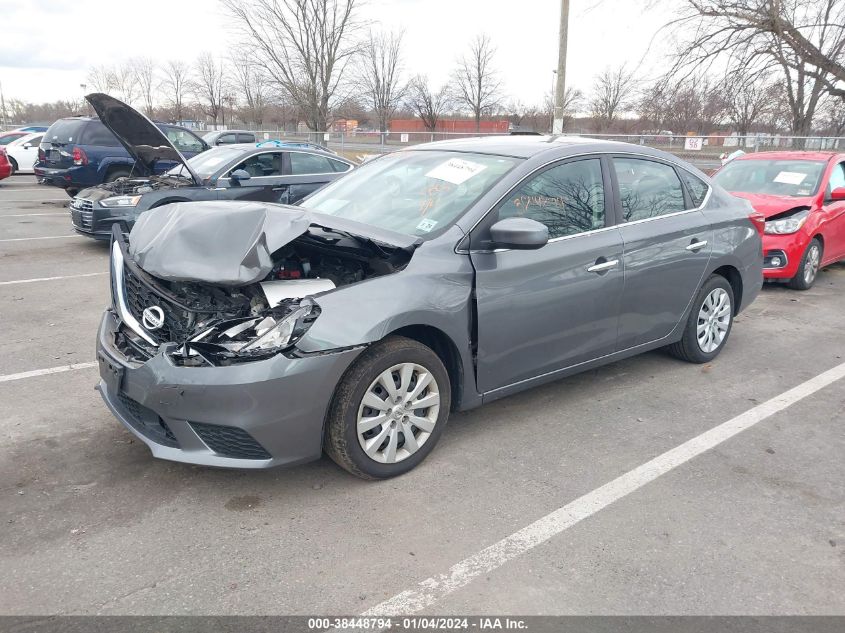 2019 NISSAN SENTRA S/SV/SR/SL - 3N1AB7AP6KY442313