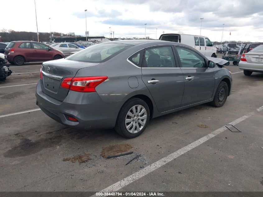 2019 NISSAN SENTRA S/SV/SR/SL - 3N1AB7AP6KY442313