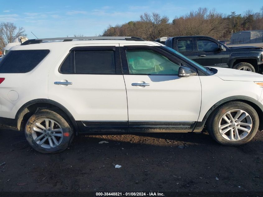 2014 FORD EXPLORER XLT - 1FM5K8D88EGA07206