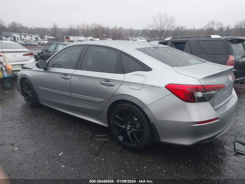 2022 HONDA CIVIC SPORT - 2HGFE2F58NH541019