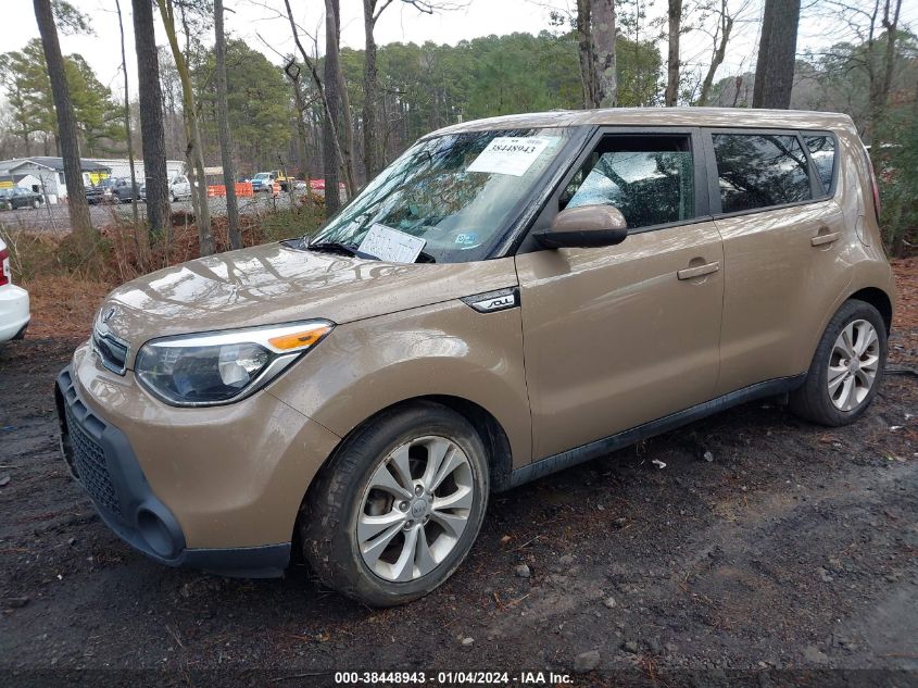 2015 KIA SOUL + - KNDJP3A50F7183136