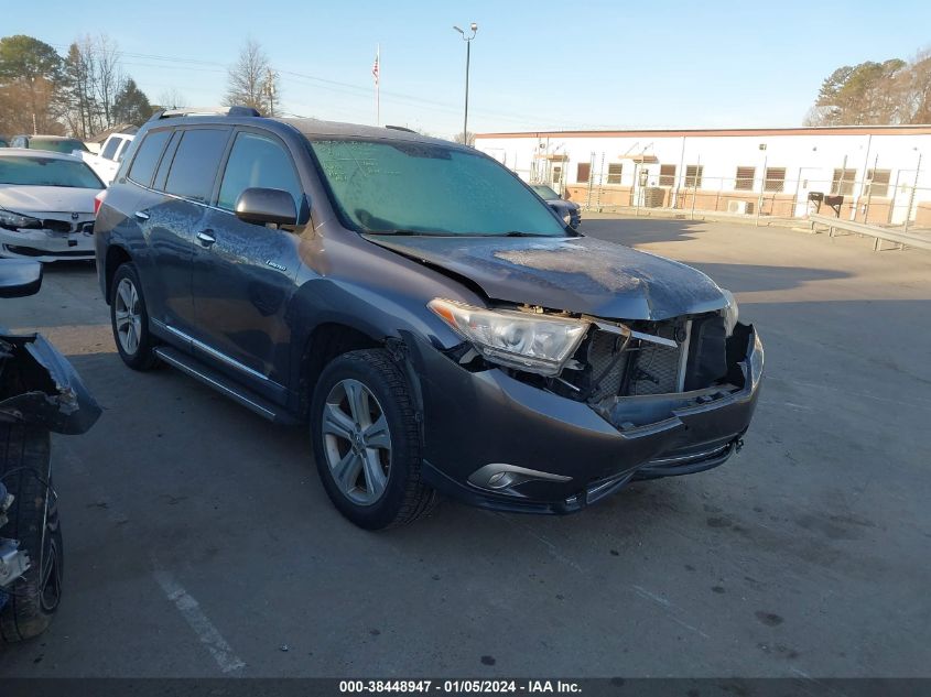 2013 TOYOTA HIGHLANDER LIMITED V6 - 5TDYK3EH4DS135692