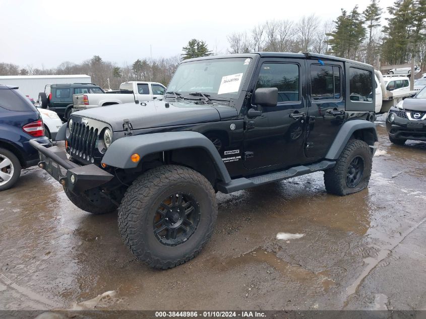 2013 JEEP WRANGLER UNLIMITED SPORT - 1C4HJWDG0DL574516