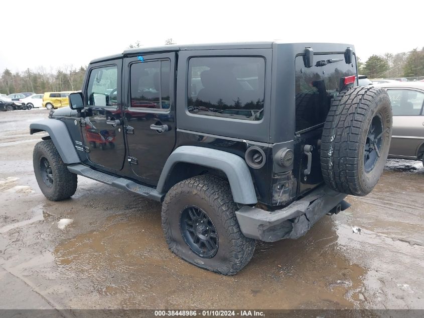 2013 JEEP WRANGLER UNLIMITED SPORT - 1C4HJWDG0DL574516