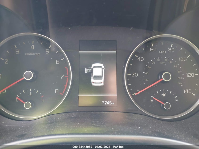 VIN 3KPA24ADXPE584223 2023 KIA RIO S