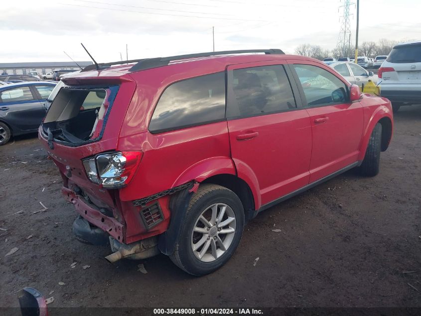 2013 DODGE JOURNEY SXT - 3C4PDCBB1DT630363