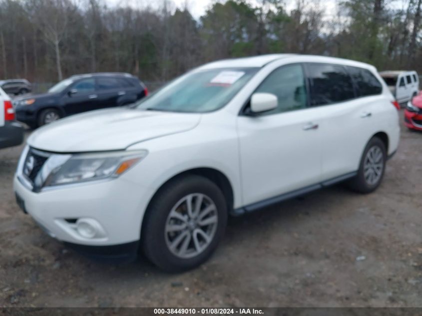 2014 NISSAN PATHFINDER S/SV/SL/PLATINUM - 5N1AR2MN4EC648891