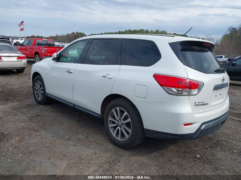 2014 NISSAN PATHFINDER S/SV/SL/PLATINUM - 5N1AR2MN4EC648891