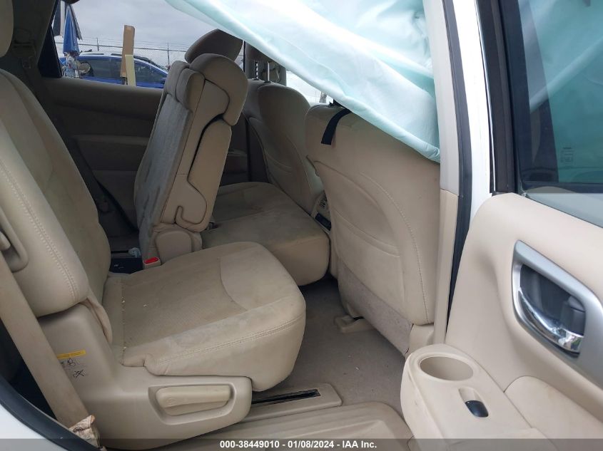 2014 NISSAN PATHFINDER S/SV/SL/PLATINUM - 5N1AR2MN4EC648891