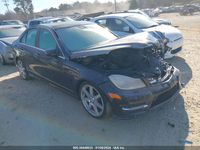 2013 MERCEDES-BENZ C 300 300 4MATIC - WDDGF8AB9DA796796