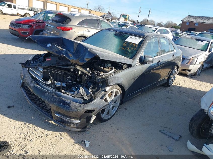 2013 MERCEDES-BENZ C 300 300 4MATIC - WDDGF8AB9DA796796