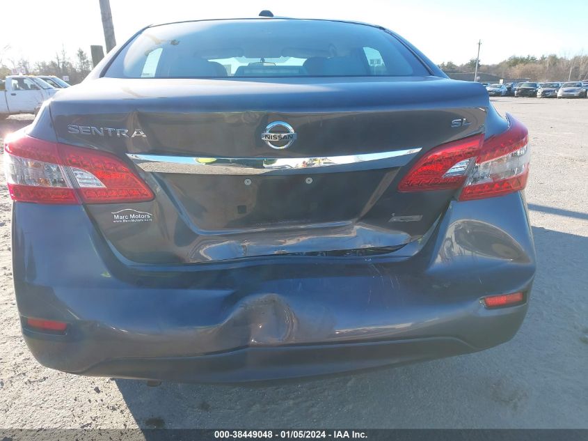 2013 NISSAN SENTRA SL - 3N1AB7AP1DL644220