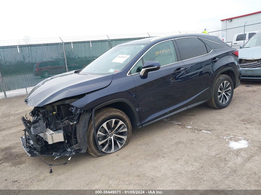 VIN 2T2HZMDA4MC282492 2021 LEXUS RX 350