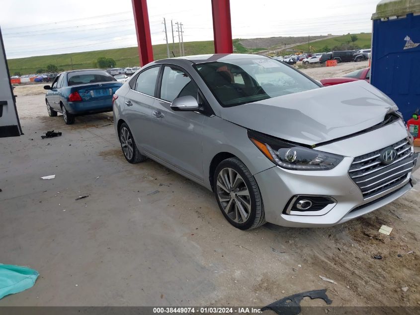 2019 HYUNDAI ACCENT LIMITED - 3KPC34A35KE052433