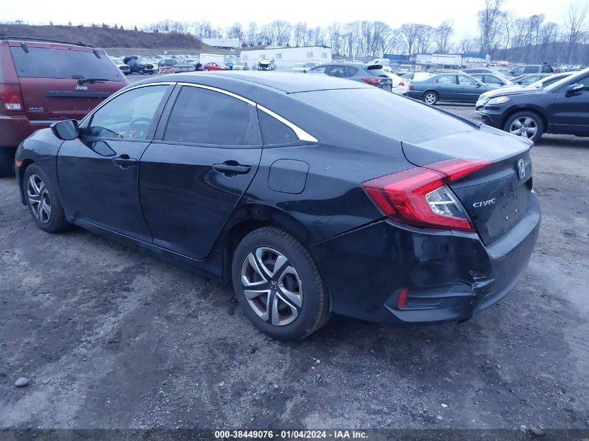 2018 HONDA CIVIC LX - 2HGFC2F53JH543518