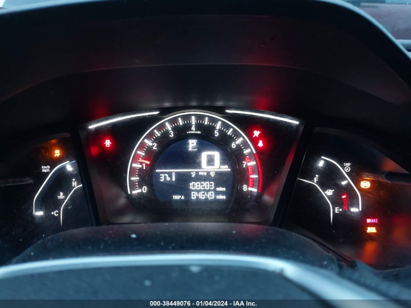 2018 HONDA CIVIC LX - 2HGFC2F53JH543518