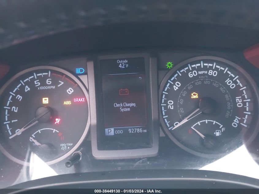 2017 TOYOTA TACOMA TRD OFF ROAD - 5TFCZ5AN9HX103494