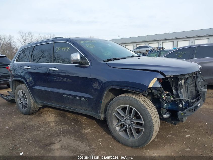 2017 JEEP GRAND CHEROKEE LIMITED 4X2 - 1C4RJEBG7HC893029