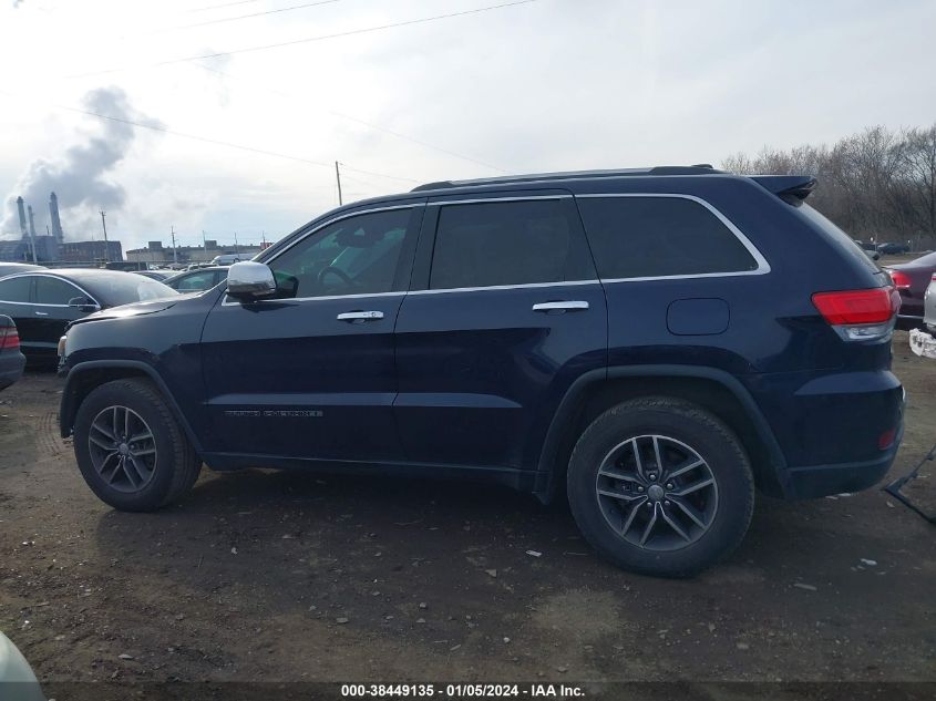 2017 JEEP GRAND CHEROKEE LIMITED 4X2 - 1C4RJEBG7HC893029