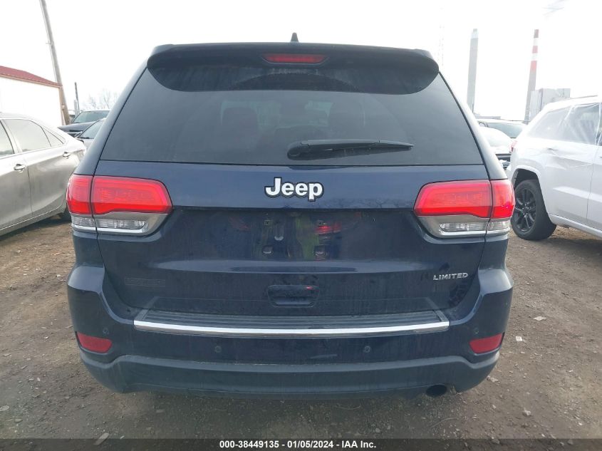 2017 JEEP GRAND CHEROKEE LIMITED 4X2 - 1C4RJEBG7HC893029