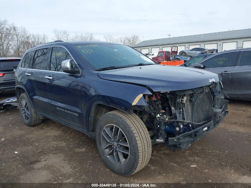 2017 JEEP GRAND CHEROKEE LIMITED 4X2 - 1C4RJEBG7HC893029