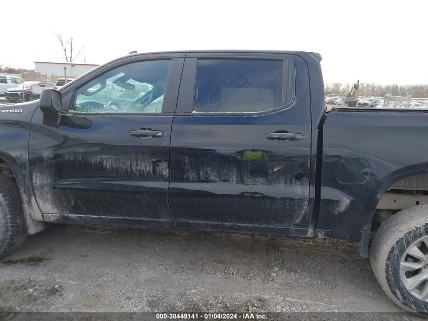 2021 CHEVROLET SILVERADO 1500 K1500 CUSTOM - 3GCPYBEK8MG266204