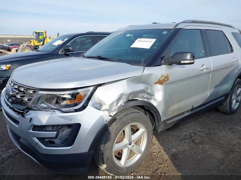 2017 FORD EXPLORER XLT - 1FM5K8D89HGD51437