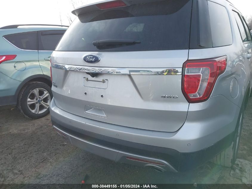 2017 FORD EXPLORER XLT - 1FM5K8D89HGD51437