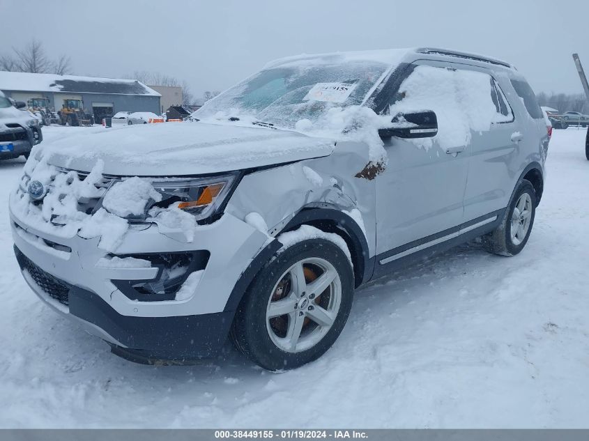2017 FORD EXPLORER XLT - 1FM5K8D89HGD51437