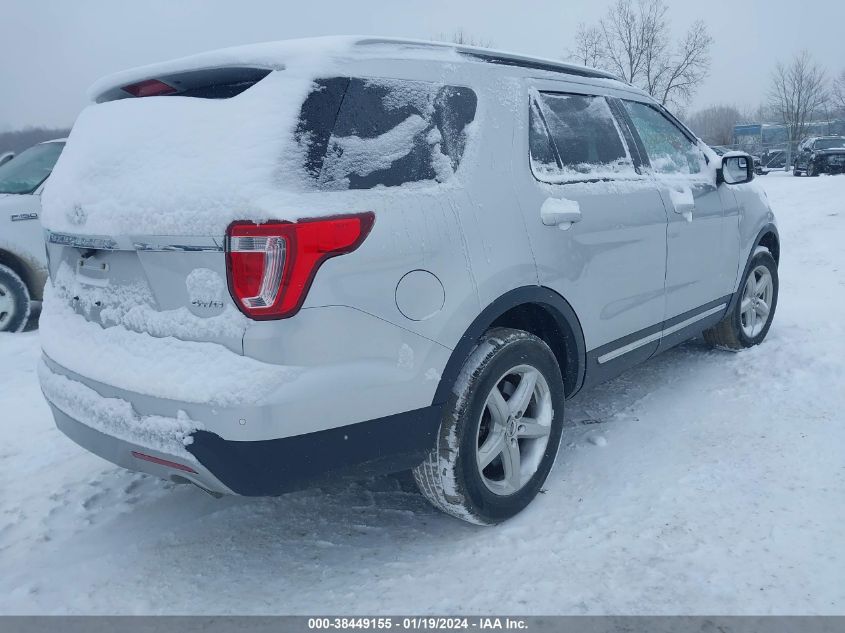 2017 FORD EXPLORER XLT - 1FM5K8D89HGD51437