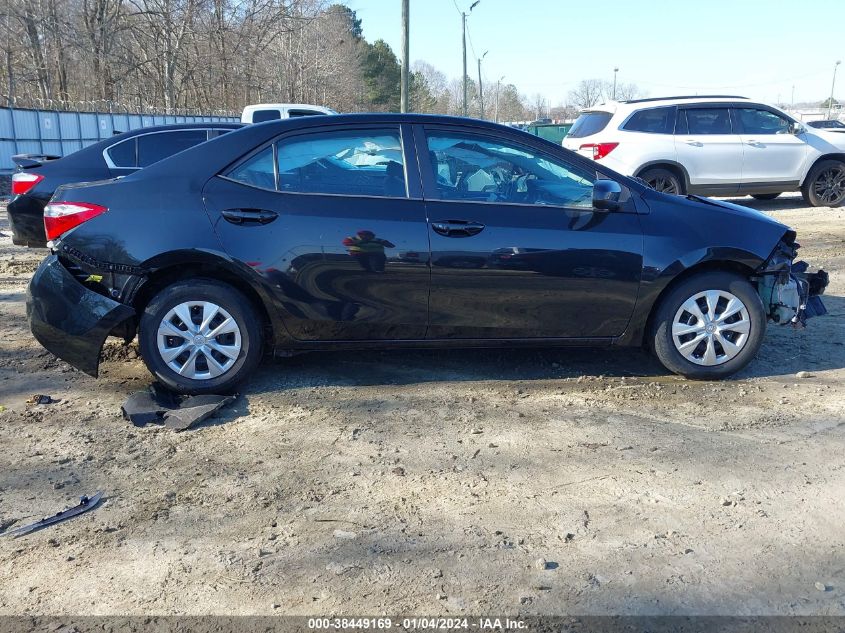 2014 TOYOTA COROLLA L/LE/S/S PLUS/LE PLUS/LE PREMIUM/S PREMIUM - 5YFBURHE6EP125857