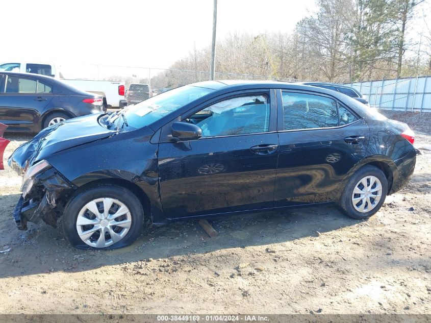 2014 TOYOTA COROLLA L/LE/S/S PLUS/LE PLUS/LE PREMIUM/S PREMIUM - 5YFBURHE6EP125857
