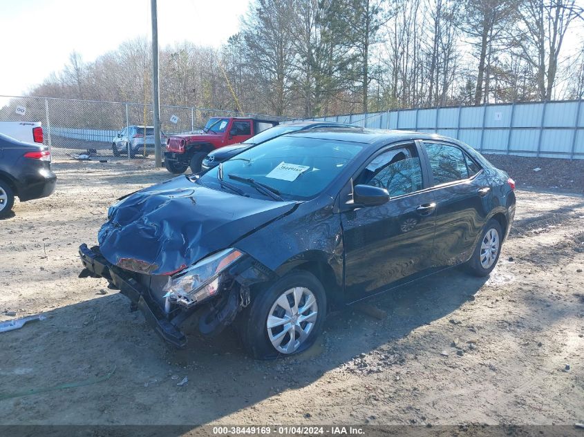 2014 TOYOTA COROLLA L/LE/S/S PLUS/LE PLUS/LE PREMIUM/S PREMIUM - 5YFBURHE6EP125857