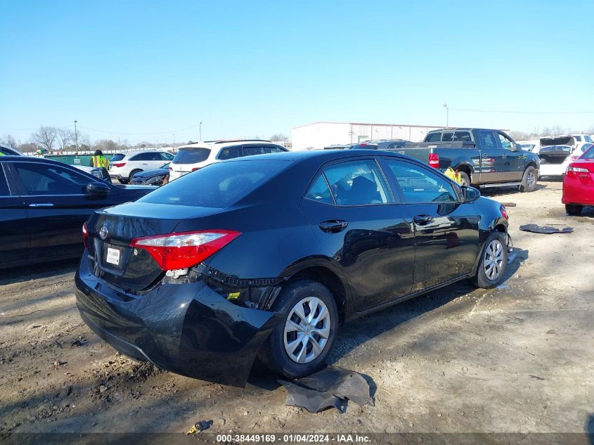 2014 TOYOTA COROLLA L/LE/S/S PLUS/LE PLUS/LE PREMIUM/S PREMIUM - 5YFBURHE6EP125857