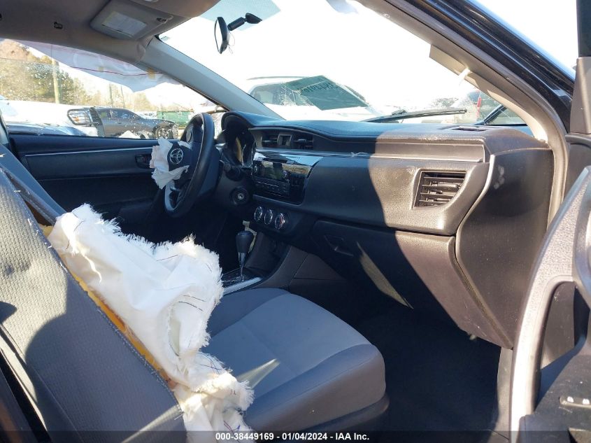 2014 TOYOTA COROLLA L/LE/S/S PLUS/LE PLUS/LE PREMIUM/S PREMIUM - 5YFBURHE6EP125857