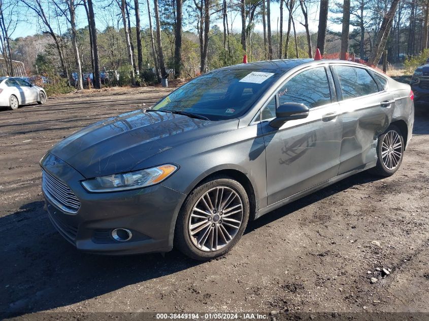 2016 FORD FUSION SE - 3FA6P0H98GR140418