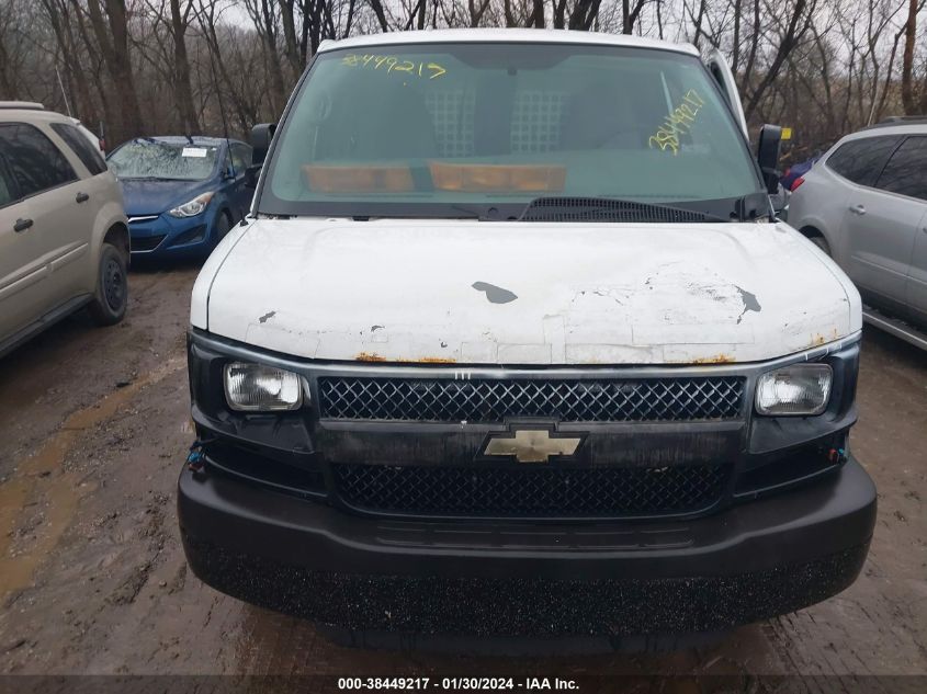 2014 CHEVROLET EXPRESS 3500 WORK VAN 1GCZGUCBXE1128268