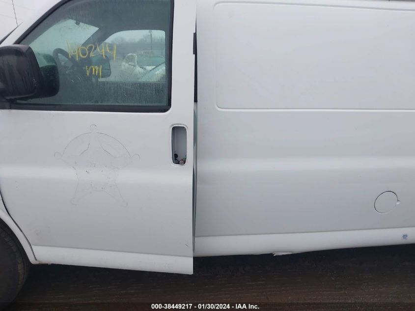 2014 CHEVROLET EXPRESS 3500 WORK VAN 1GCZGUCBXE1128268