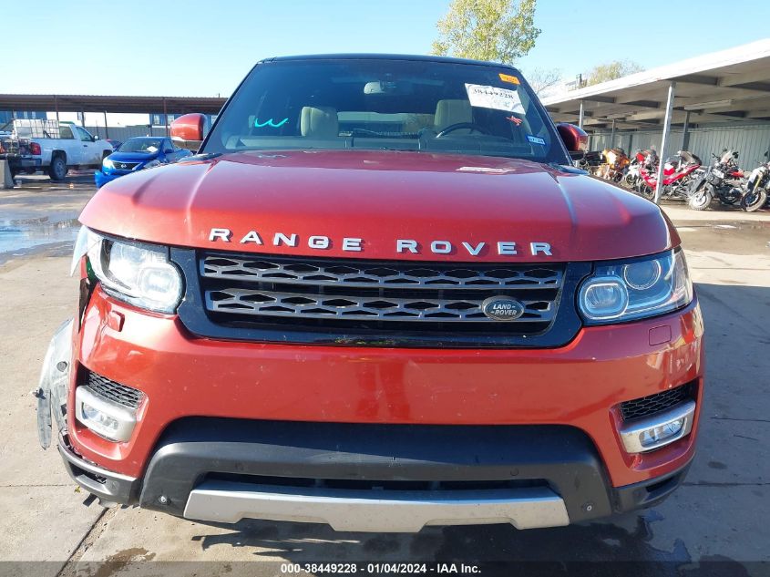 2014 LAND ROVER RANGE ROVER SPORT 3.0L V6 SUPERCHARGED HSE - SALWR2WF7EA380651