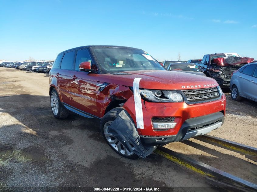 2014 LAND ROVER RANGE ROVER SPORT 3.0L V6 SUPERCHARGED HSE - SALWR2WF7EA380651