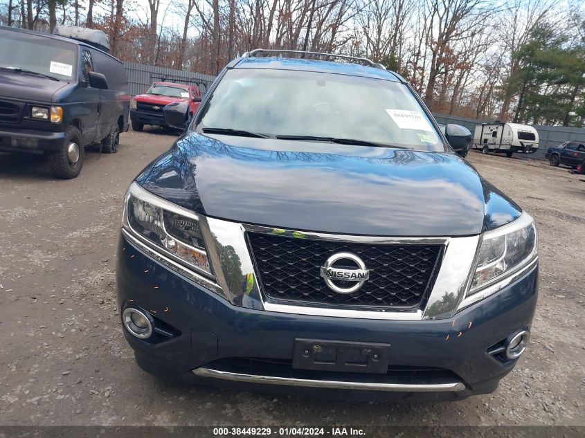 2016 NISSAN PATHFINDER SL - 5N1AR2MMXGC625254