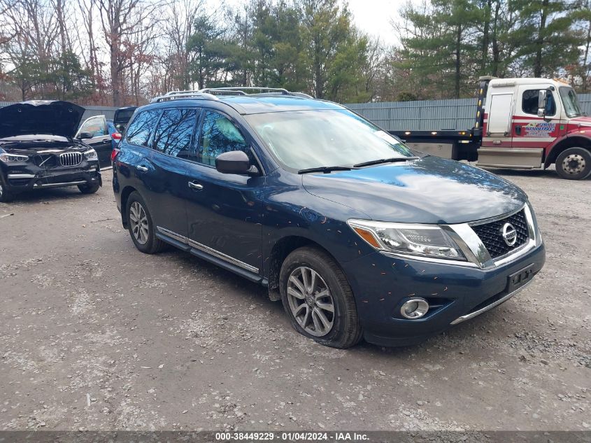 2016 NISSAN PATHFINDER SL - 5N1AR2MMXGC625254