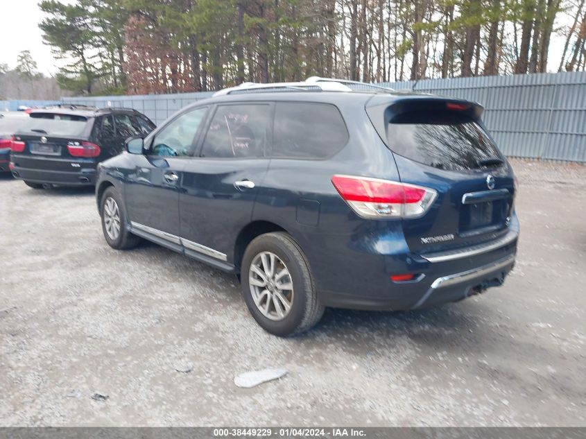 2016 NISSAN PATHFINDER SL - 5N1AR2MMXGC625254