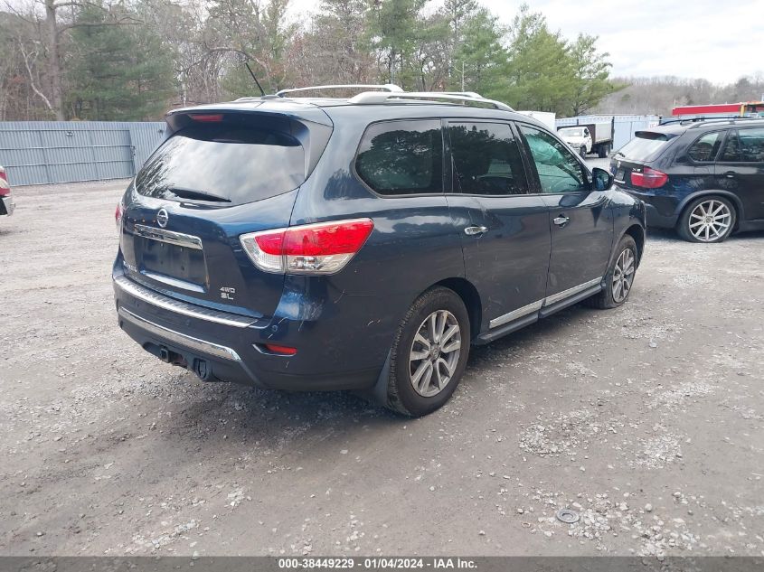 2016 NISSAN PATHFINDER SL - 5N1AR2MMXGC625254